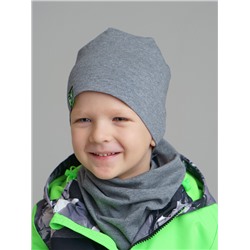 Комплект для мальчика: шапка, снуд