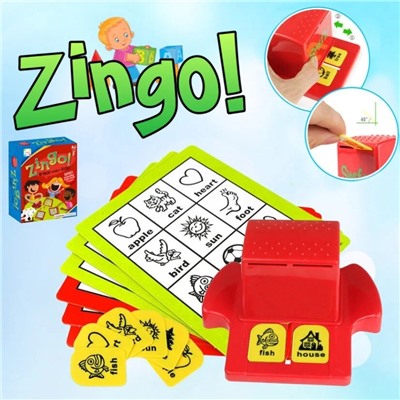 Настольная игра лото для детей ZINGO