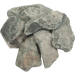 Камень «Габбро-Диабаз», обвалованный, в коробке 20 кг Банные Штучки 3588