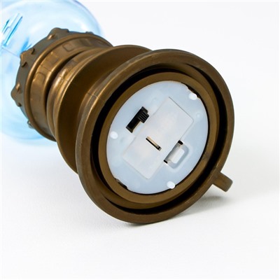 Ночник "Керосиновая лампа малая" LED от батареек 3хLR44 5,5х5,5х14 см