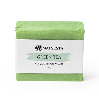 GREEN TEA Натуральное мыло "Зеленый чай" 100 гр.