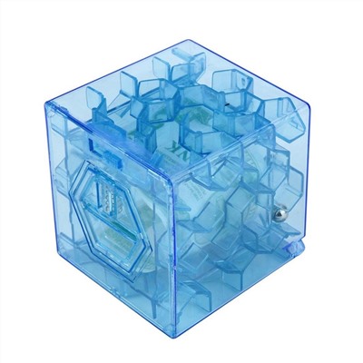 Puzzle 3D-Лабиринт "Куб-Копилка" 6,5см