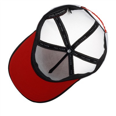 Бейсболка с сеточкой GOORIN BROTHERS арт. 101-1122 (красный / белый / черный)