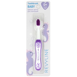 Детская зубная щетка Revyline Baby S3900 фиолетовая, Soft