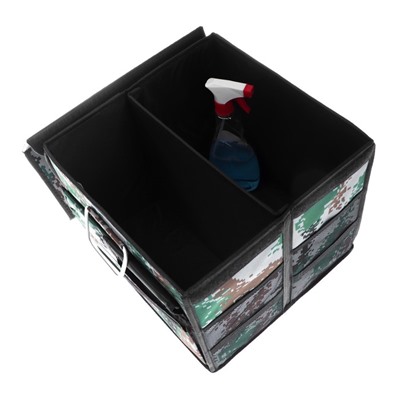 Органайзер в багажник автомобиля, 46 л, 35×35×30 см, оксфорд