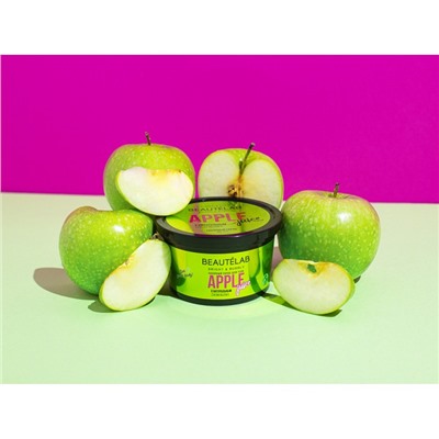 Сахарный скраб для тела APPLE JUICE – BEAUTÉLAB – серия Bright & Bubbly – 250 мл