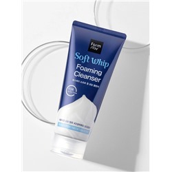 FARMSTAY - ПЕНКА ДЛЯ УМЫВАНИЯ SOFT WHIP FOAMING CLEANSER, 180 МЛ.