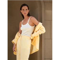 Жакет прямого кроя  цвет: Желтый ML689/oracie | купить в интернет-магазине женской одежды EMKA