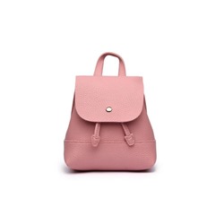 Рюкзак, отдел на клапане, цвет розовый