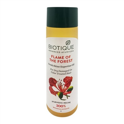 BIOTIQUE Bio flame of the forest oil for hair Масло для волос био лесное пламя 120мл