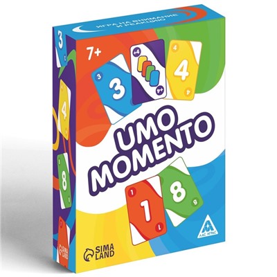 Настольная игра на реакцию и внимание «UMO momento», 108 карт, 7+