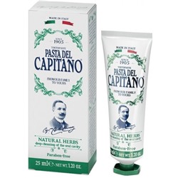 Pasta del Capitano Зубная паста 1905 Natural Herbs / 1905 Натуральные Травы 25 мл
