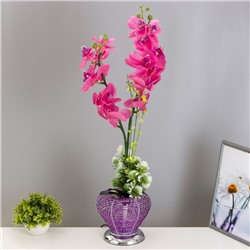 Ночник "Орхидея" 18хLED 4000К розовый 20х20х60см