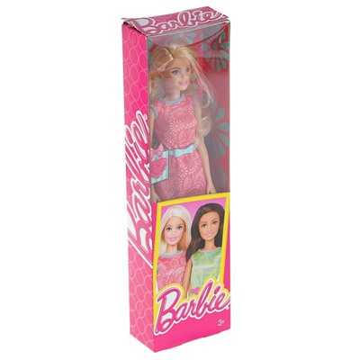 Ранец Стандарт Barbie 35 х 26.5 х 13 см, для девочки, EVA-спинка, подарок-кукла