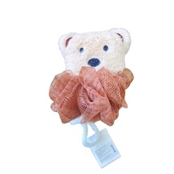 Мочалка - игрушка для душа "Brown bear"