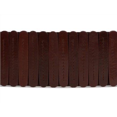 Кожаный коричневый корсет RZ51-80