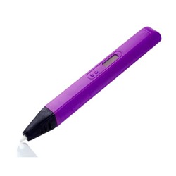 3D ручка SPIDER PEN SLIM с OLED-Дисплеем, фиолетовая