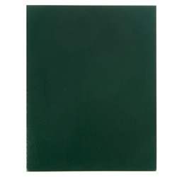 Тетрадь 96 листов в клетку "Зелёная", обложка бумвинил