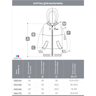 Куртка 4м5525 джинс