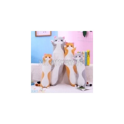 Мягкая игрушка обнимашка Кот - батон 70 см (ВЫБОР ЦВЕТА) cat-70, cat-70, cat-70-brown, cat-70-gray, cat-70-pink