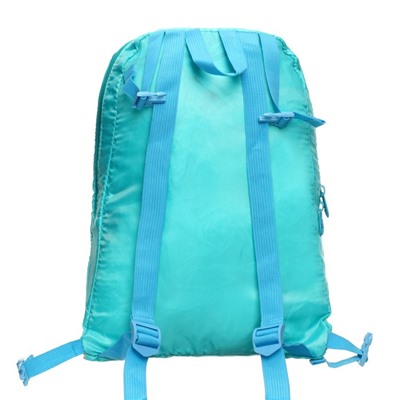 Рюкзак школьный Grizzly + мешок для обуви, 39 х 30 х 20 см, эргономичная спинка, бирюзовый