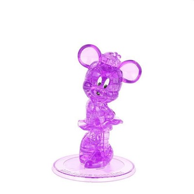 Yuxin 3D-Пазл "Минни-Маус" Crystal Puzzle, Пурпурная