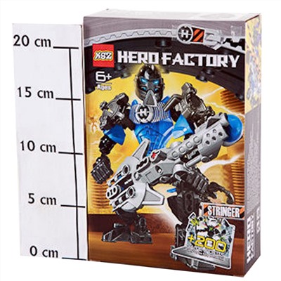 Трансформер Hero Factory, 21,5*14*5,5см,Box, арт.6003