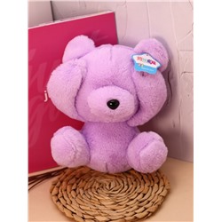 Мягкая игрушка "Plush bear", violet, 20 см