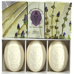 La Florentina Набор мыла Lavender / Лаванда 3*150 г