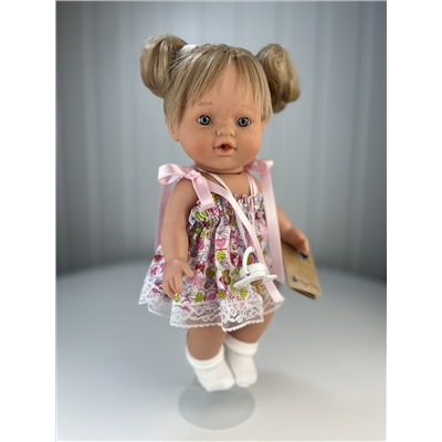 Кукла-пупс девочка в платье, блондинка, 30 см,  арт. 30000U
