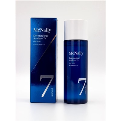 MCNALLY - ТОНЕР С АЗУЛЕНОМ И ЭКСТРАКТОМ ЦЕНТЕЛЛЫ DERMATOLOGY AZULENE 7+ CICA TONER, 200 МЛ