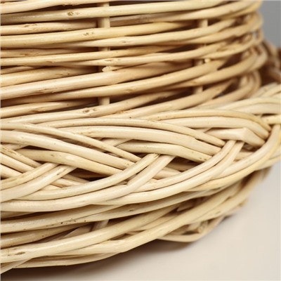 Хлебница со съёмной крышкой, 30×40×18 см, ручное плетение, ива
