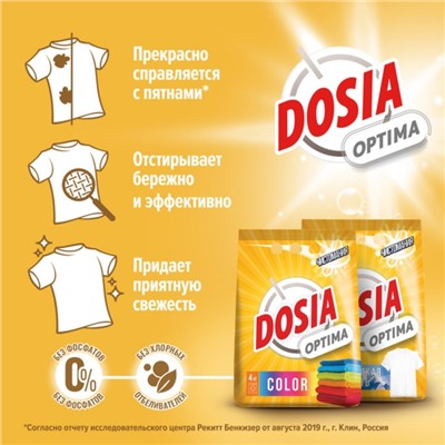 Порошок для стирки Dosia Optima "Color", 1,2 кг