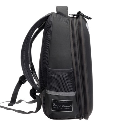 Рюкзак каркасный Bruno Visconti "Форвард", 38 х 30 х 20 см, тёмно-серый