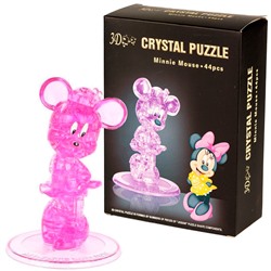 Yuxin 3D-Пазл "Минни-Маус" Crystal Puzzle, Розовая