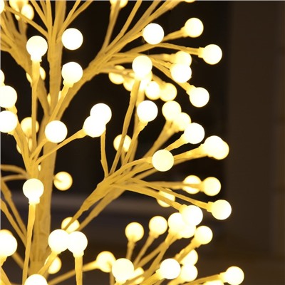 Светодиодное дерево «Шарики» 1.5 м, 360 LED, постоянное свечение, 220 В, свечение тёплое белое