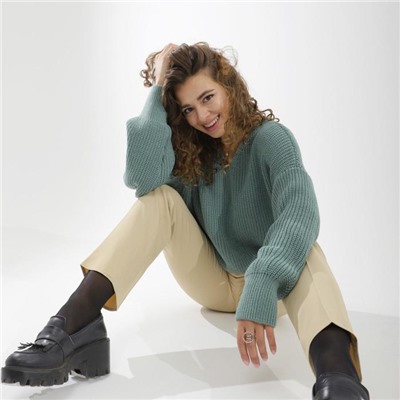 Пуловер женский SL, 46-48, зелёный