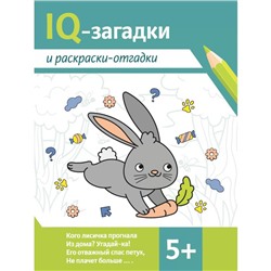 IQ-загадки и раскраски-отгадки. 5+. 2-е издание. Ильина Г.Ю., Погосова К.В.