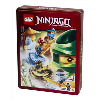 Комплект книг LEGO TIN-6703B Ninjago 3 шт.