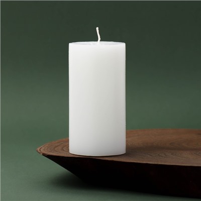 Новогодняя свеча-столбик «Роскошного нового года», без аромата, 4,5 х 4,5 х 9 см
