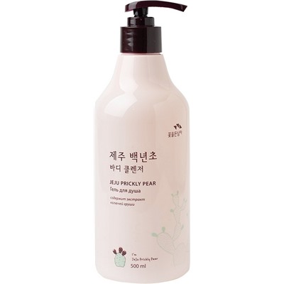 Гель для душа с кактусом Jeju Prickly Pear Body Cleanser, 500 мл