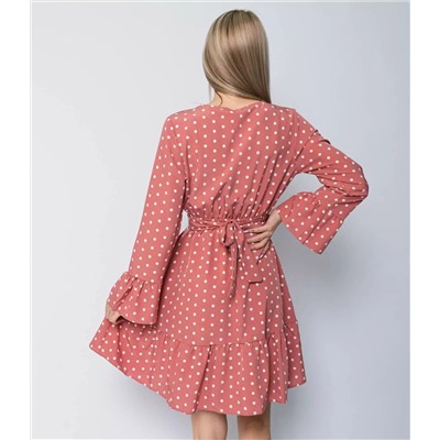 Платье #748, розовый