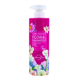 GRACE DAY - ШАМПУНЬ ДЛЯ ВОЛОС ПАРФЮМЕРНЫЙ С ЦВЕТОЧНЫМ АРОМАТОМ PURE PERFUME FLORAL SHAMPOO , 500 МЛ.