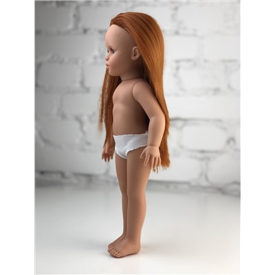 Кукла Нина, рыжие волосы, без одежды, 42 см , арт. 42106