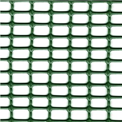 Сетка садовая, 1 × 50 м, ячейка 1,5 × 1 см, пластик, зелёная, HOBBY 10