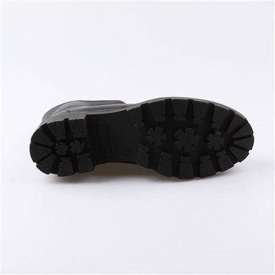 752152-31 черный ботинки школьно-подростковые нат. кожа