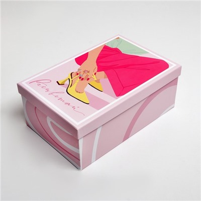 Набор подарочных коробок 5 в 1 «Lady», 22 × 14 × 8.5‒ 32.5 × 20 × 12.5 см