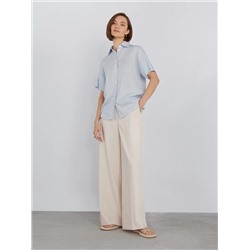 Рубашка с коротким рукавом  цвет: Мультиколор B2848/korene | купить в интернет-магазине женской одежды EMKA