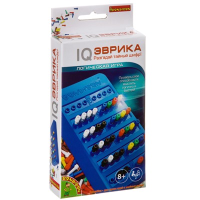 Bondibon IQ Эврика синяя, логическая игра