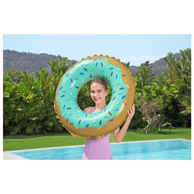 Круг для плавания «Сладкий пончик», d=91 см, 36300